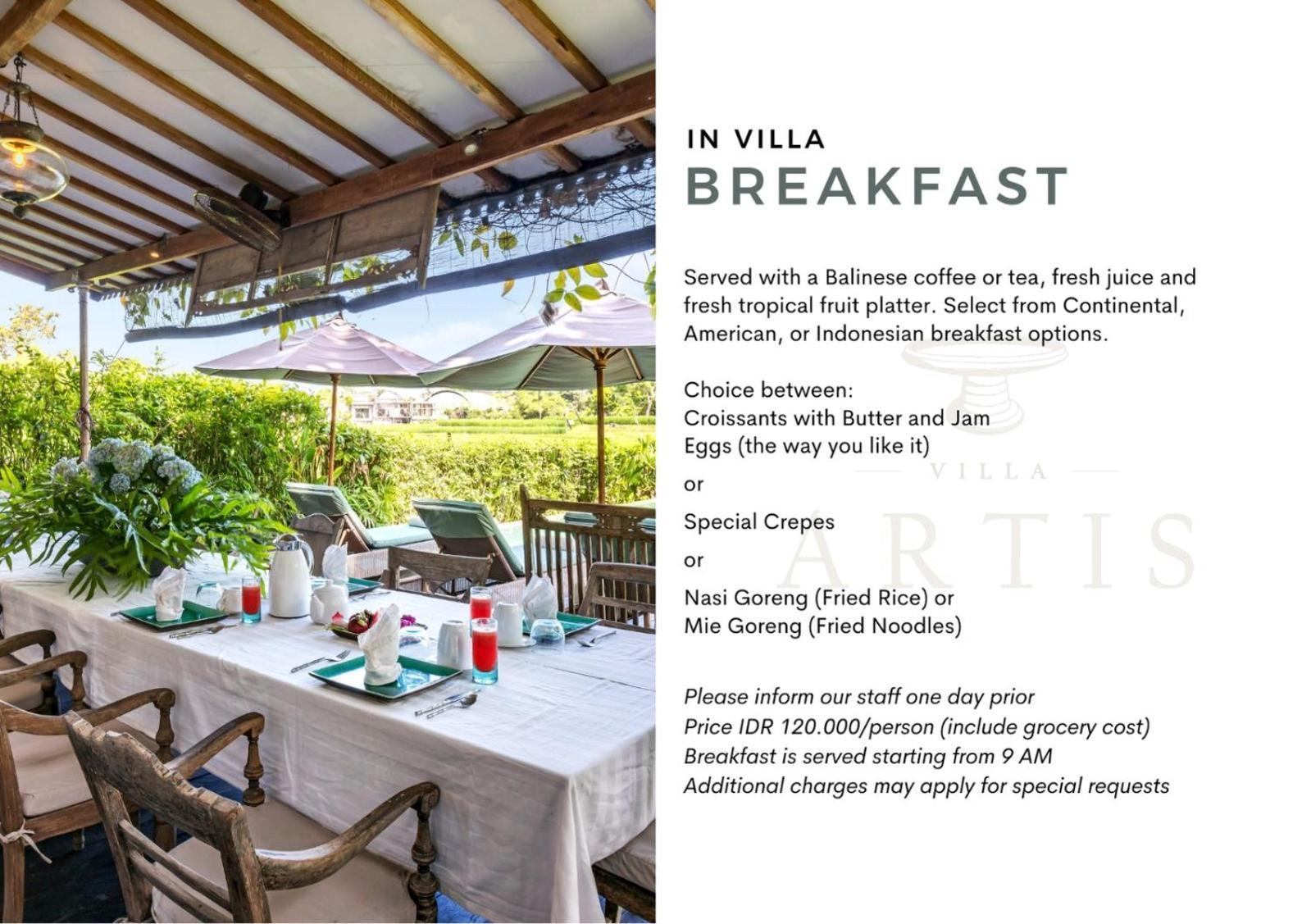 Villa Artis Canggu Eksteriør billede